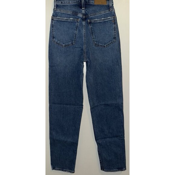 Madewell Jean Pants Women Size 23 Tall Medium Wash Perfect Vintage Earlwood NWT - Picture 1 of 15